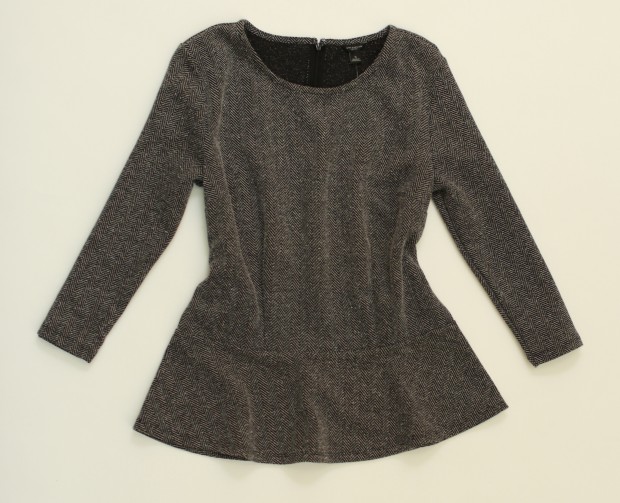 trend Peplum top, $68, Ann Taylor